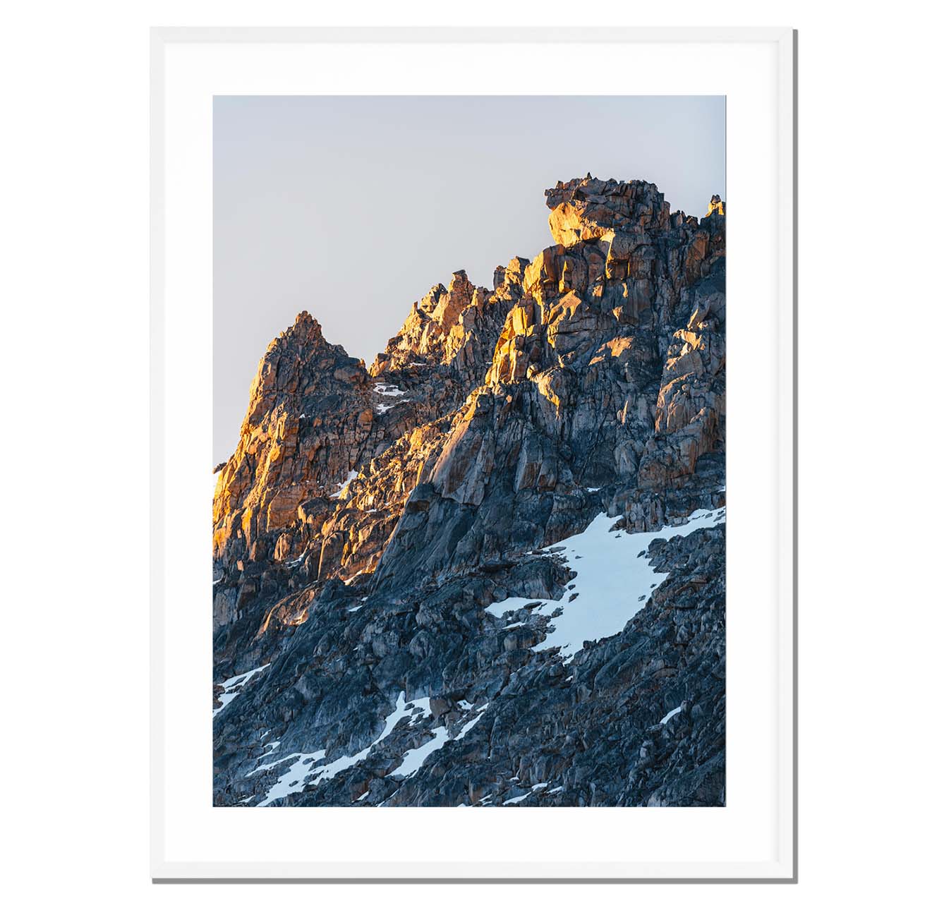 Roca al amanecer