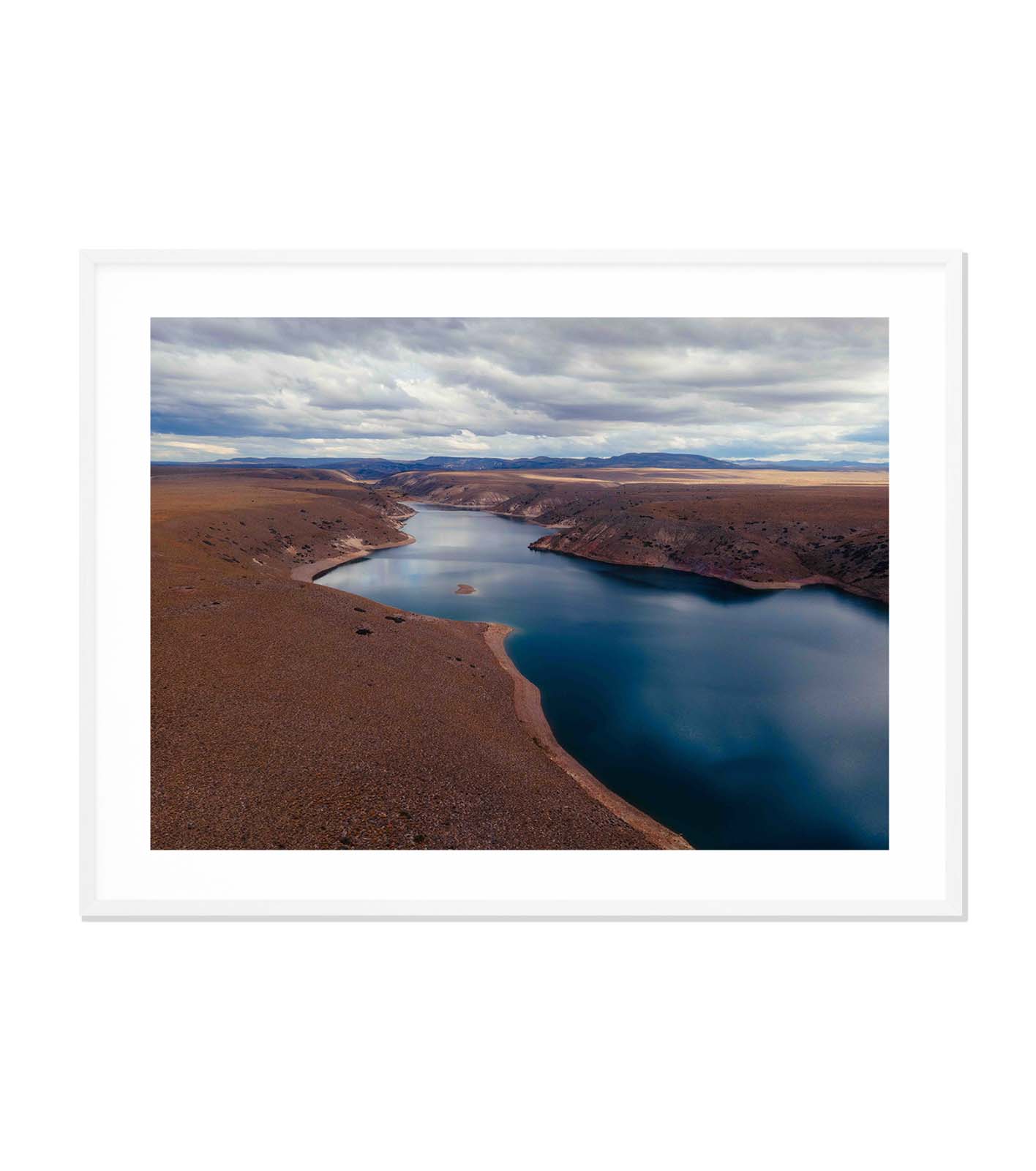 Lago en la estepa