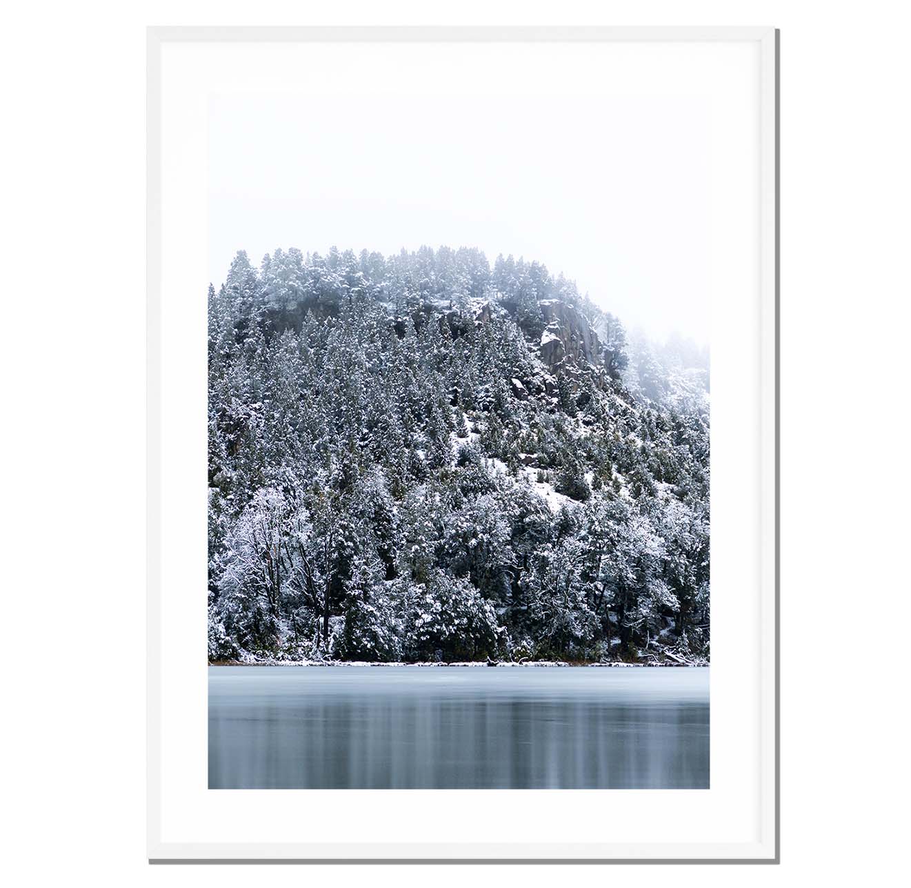 Orilla en invierno