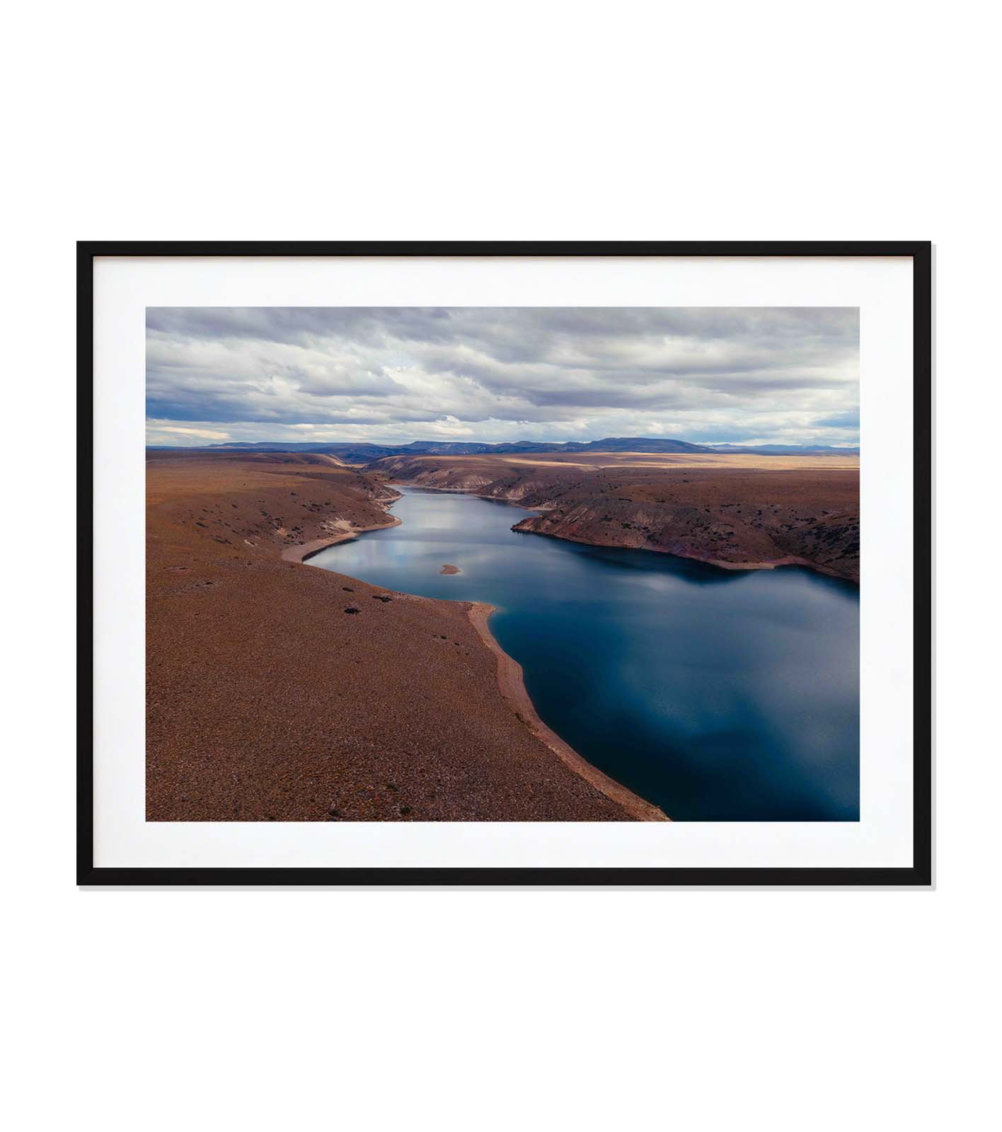 Lago en la estepa