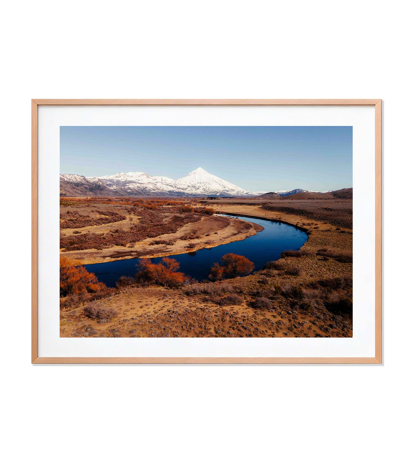 El río y el volcán