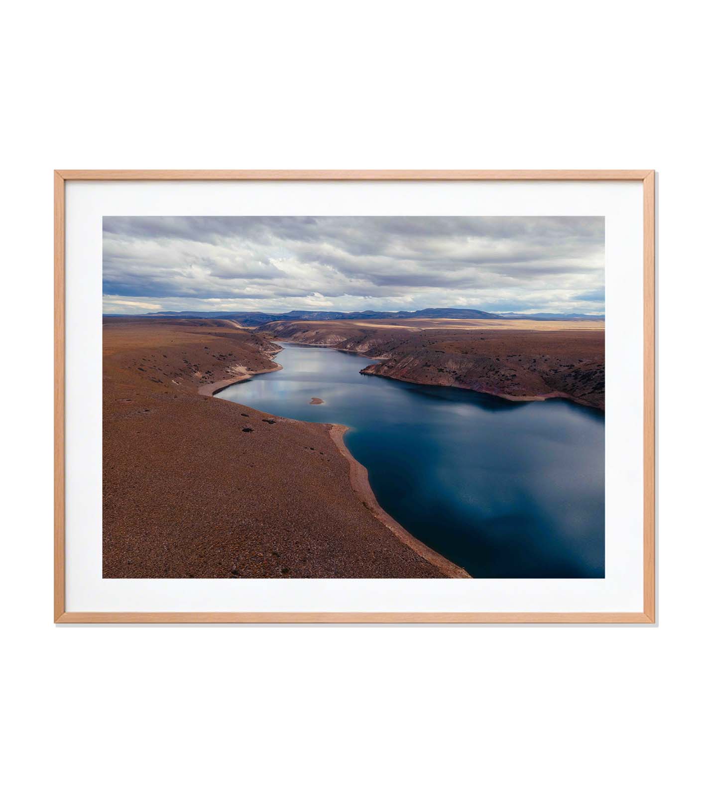 Lago en la estepa