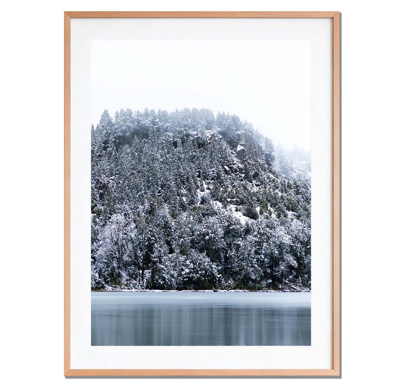 Orilla en invierno