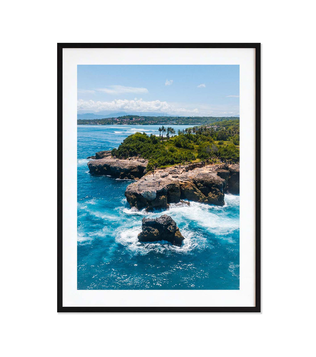 Islote y costa — Nusa Lembongan, Bali