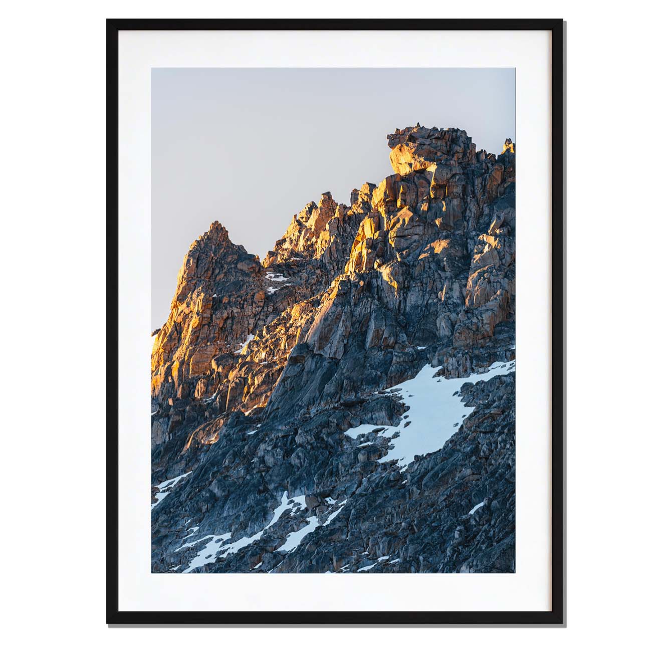 Roca al amanecer