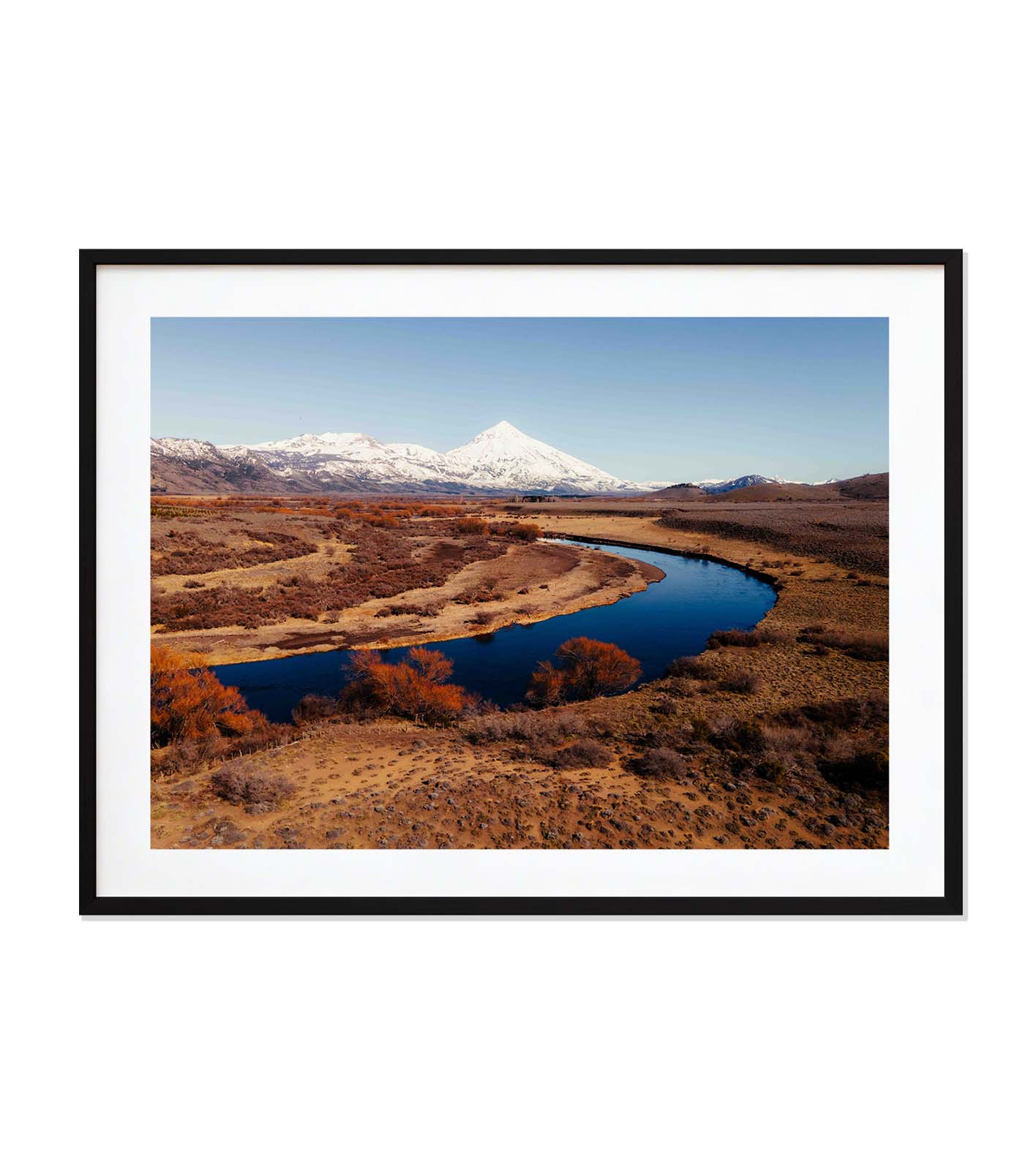 El río y el volcán