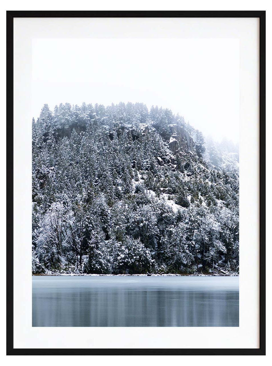 Orilla en invierno