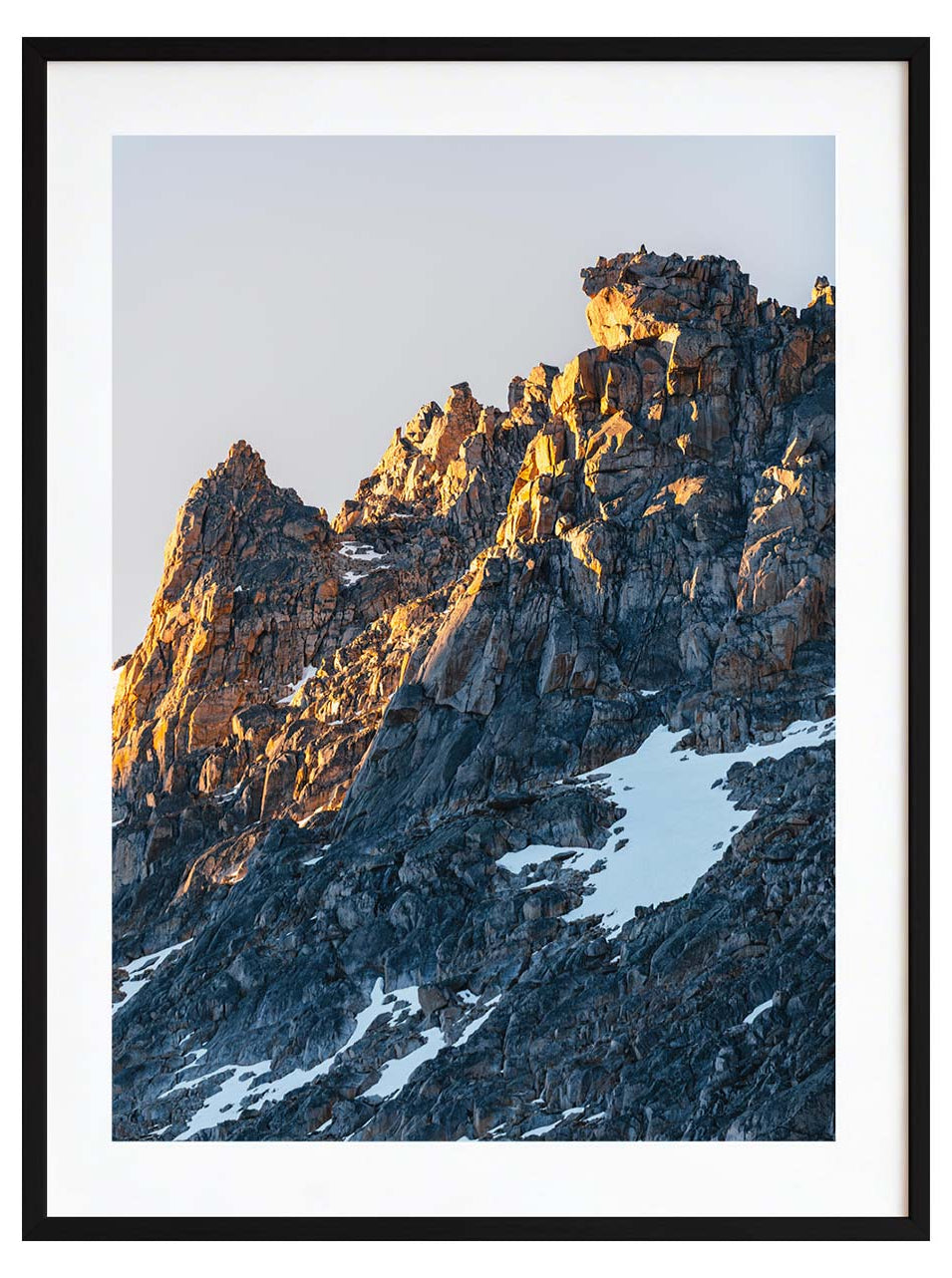 Roca al amanecer