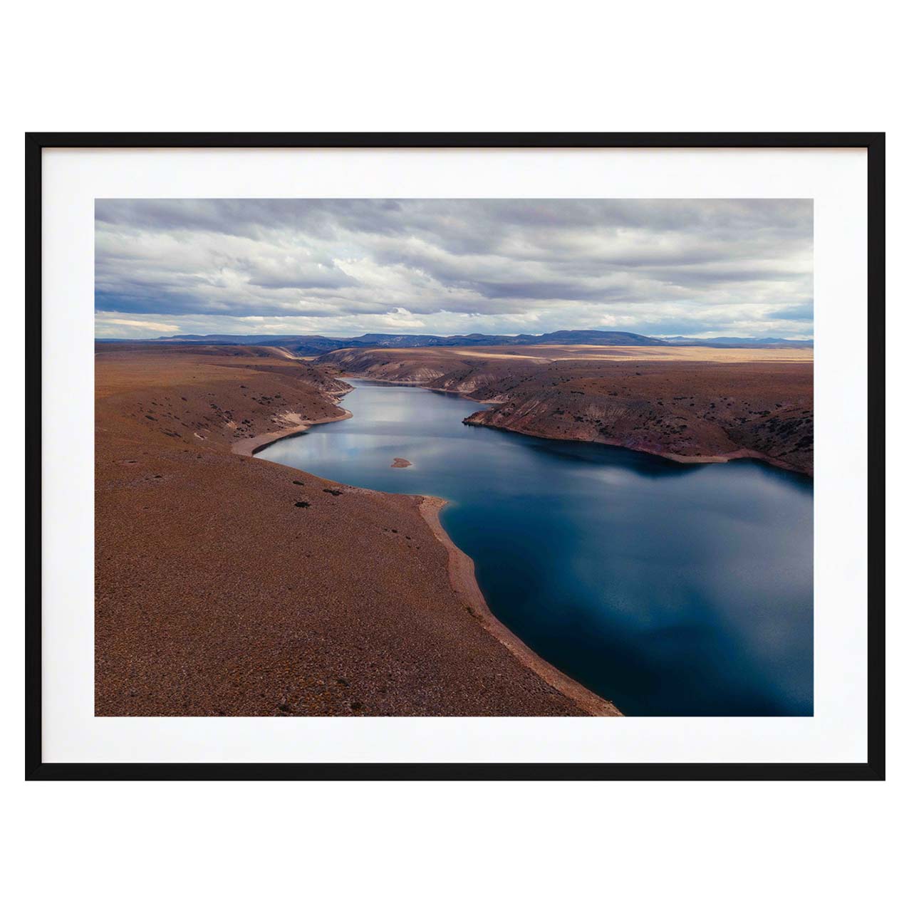 Lago en la estepa