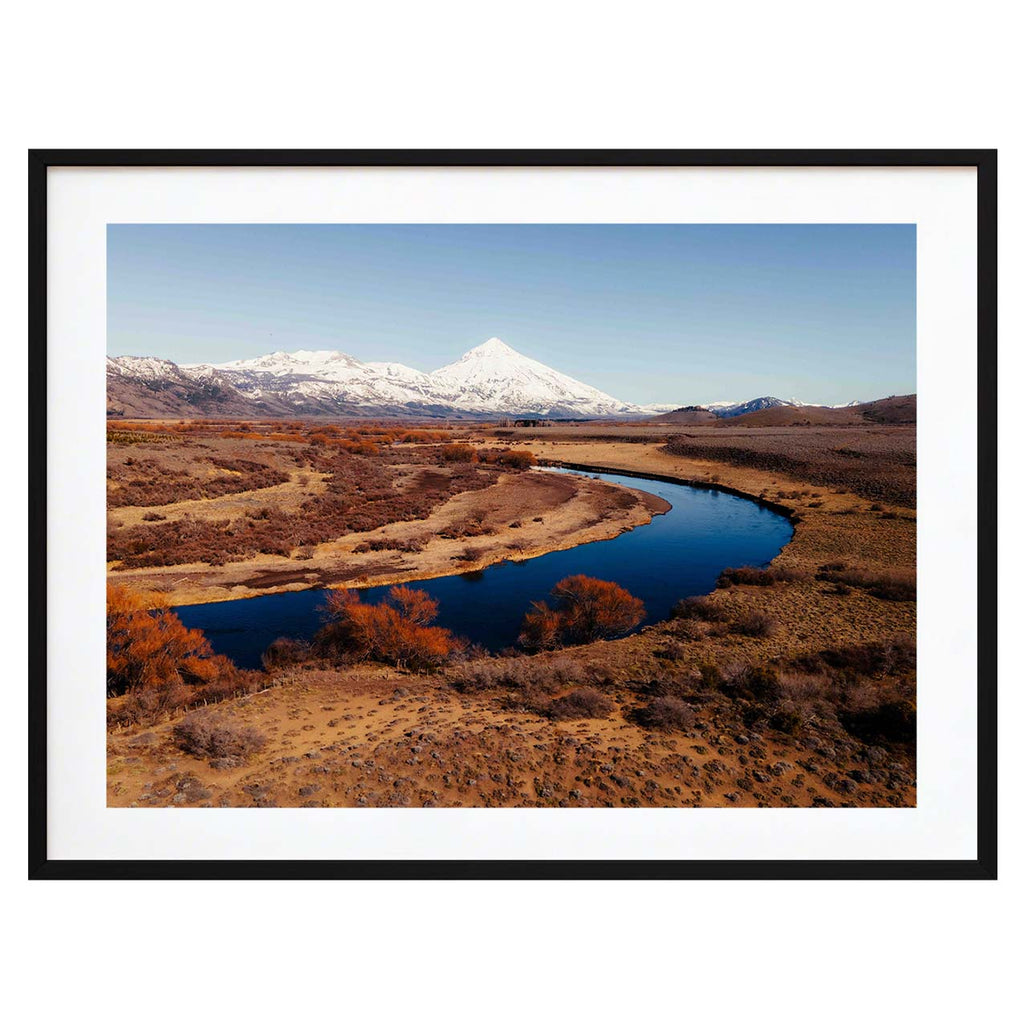 El río y el volcán