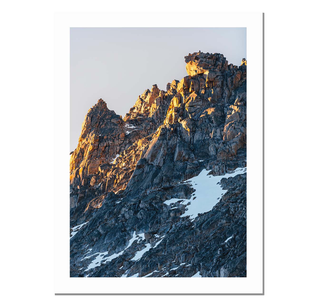 Roca al amanecer