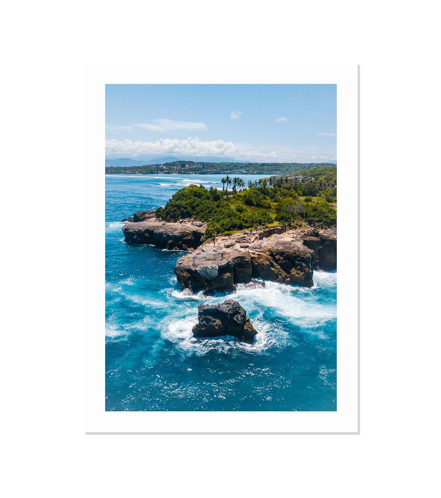 Islote y costa — Nusa Lembongan, Bali