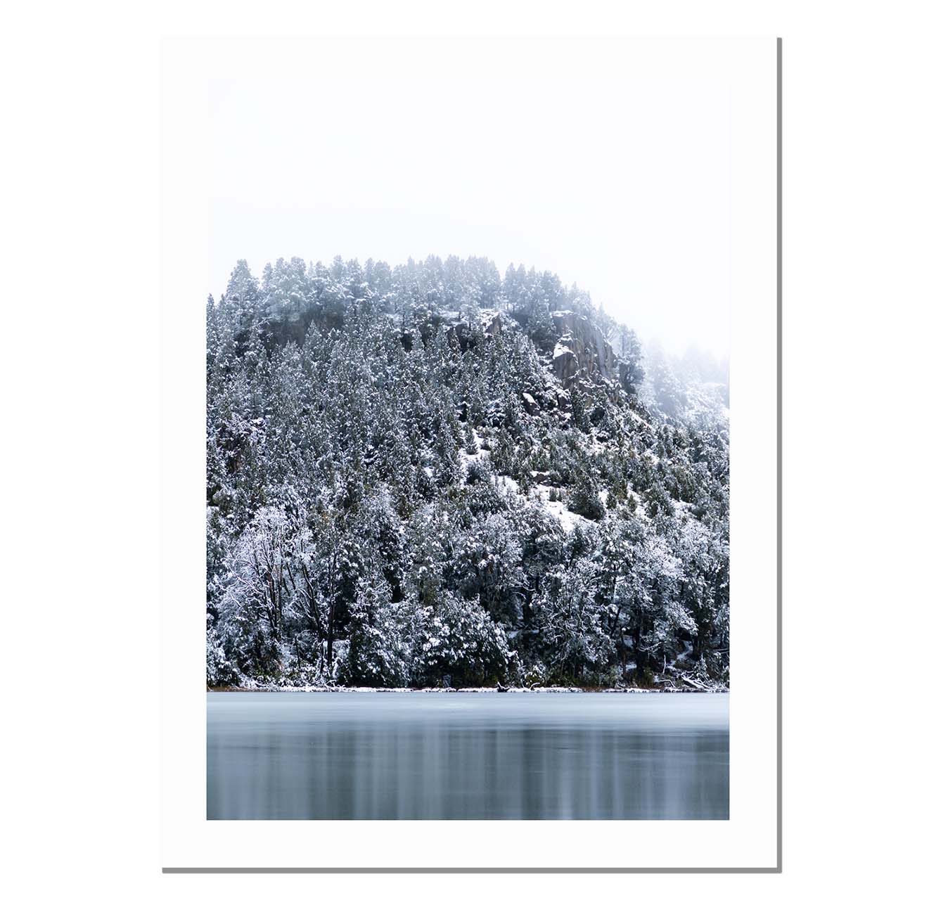Orilla en invierno