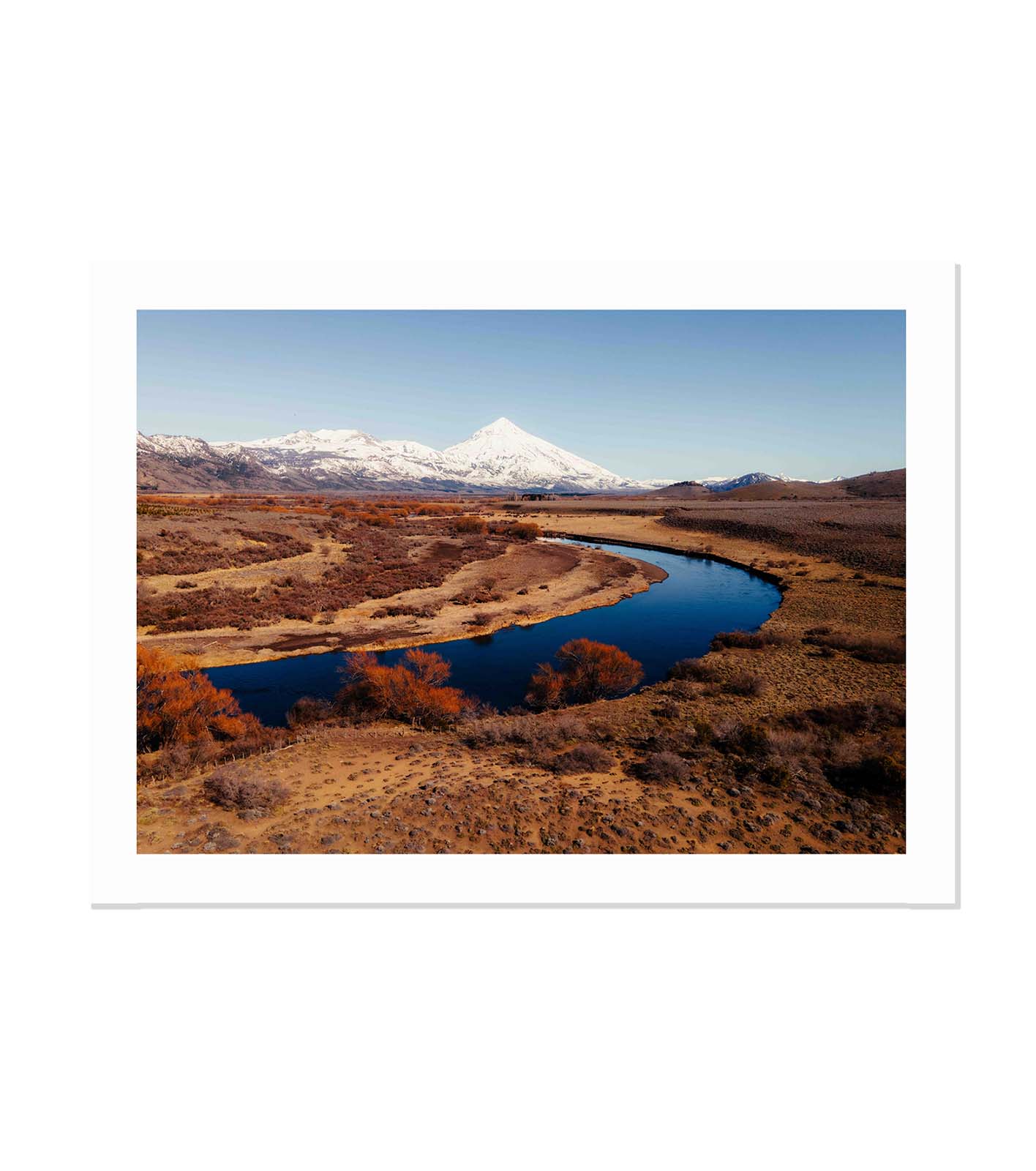 El río y el volcán