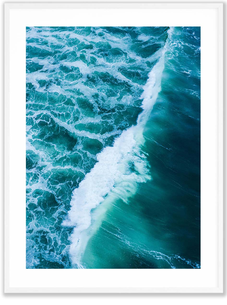 Un línea de mar