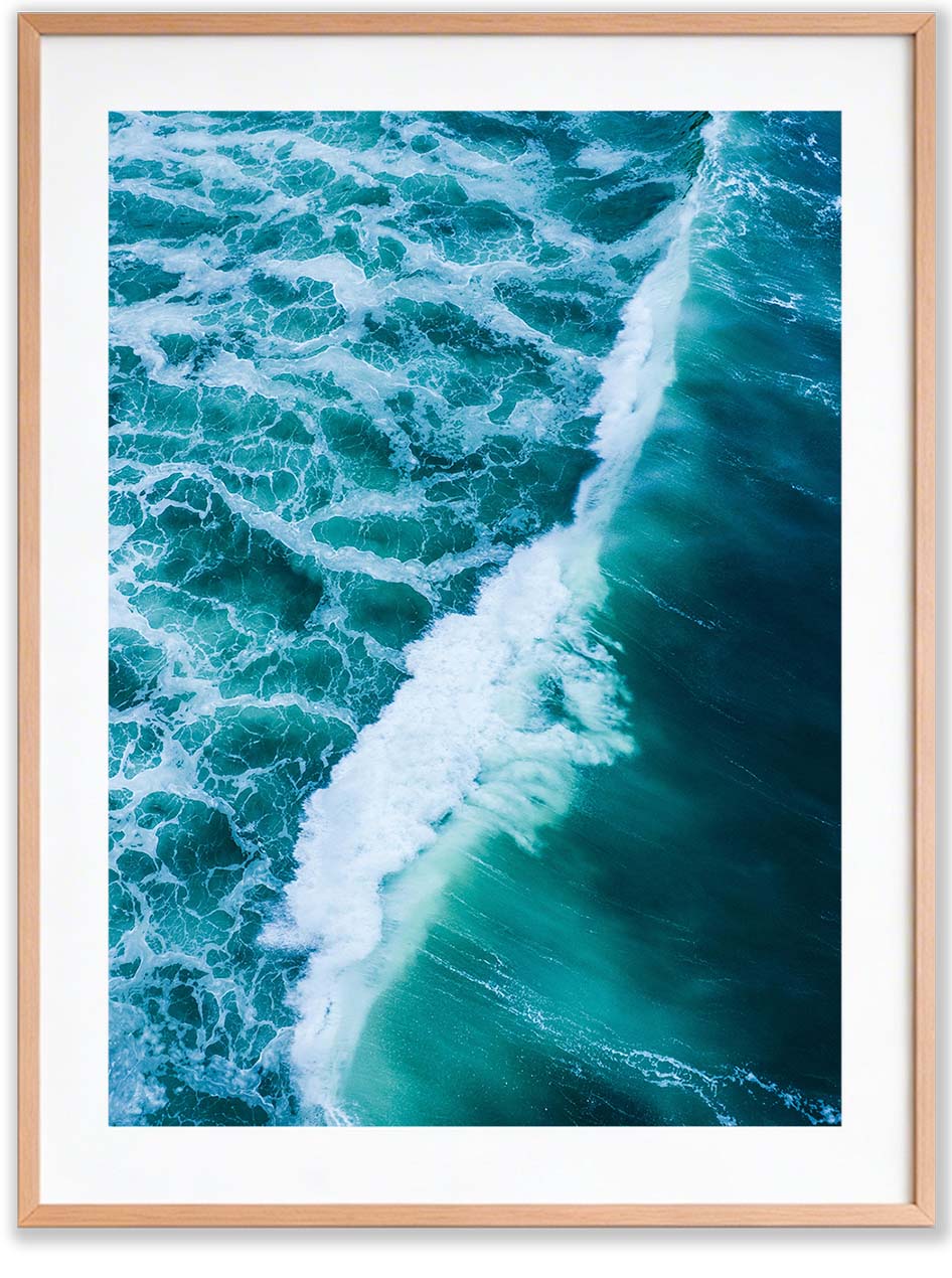 Un línea de mar