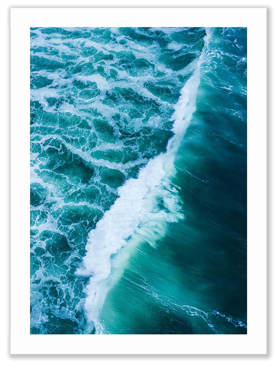 Un línea de mar